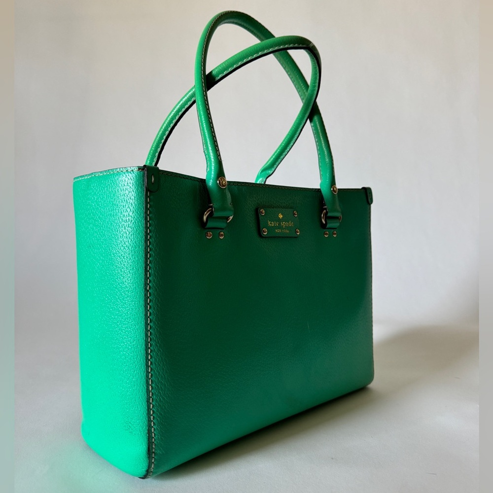 Teal Kate Spade Tote Bag Purse